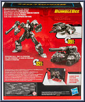 Megatron (Concept Art) (Leader Class) from Transformers - Studio Series - Bumblebee manufactured by Hasbro [Back]