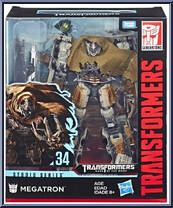 Megatron from Transformers - Studio Series - Dark of the Moon manufactured by Hasbro [Front]