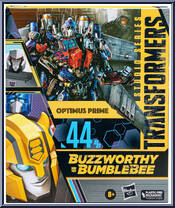 Optimus Prime from Transformers - Studio Series - Buzzworthy Bumblebee manufactured by Hasbro [Front]