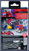 Optimus Prime (Deluxe) from Transformers - Studio Series - Devastation manufactured by Hasbro [Back]
