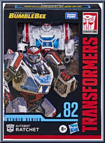Ratchet from Transformers - Studio Series - Bumblebee manufactured by Hasbro [Front]