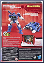 Soundwave from Transformers - Studio Series - Bumblebee manufactured by Hasbro [Back]