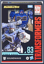 Soundwave from Transformers - Studio Series - Bumblebee manufactured by Hasbro [Front]