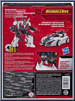 Wheeljack from Transformers - Studio Series - Bumblebee manufactured by Hasbro [Back]
