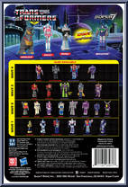 Arcee from Transformers - Wave 5 manufactured by Super7 [Back]