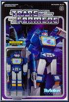 Soundwave from Transformers - Wave 1 manufactured by Super7 [Front]