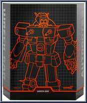 Wreck-Gar from Transformers - Ultimate manufactured by Super7 [Back]