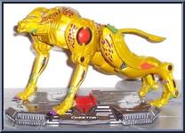 Cheetor (Beast Machines) from Transformers - Titanium - 6" Figures manufactured by Hasbro [Loose]