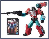 Convex & Perceptor from Transformers - Titans Return - Deluxe manufactured by Hasbro [Loose]