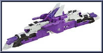 Darkmoon & Astrotrain from Transformers - Titans Return - Voyager manufactured by Hasbro [Loose]