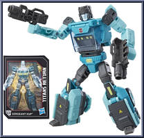 Flintlock & Sergeant Kup from Transformers - Titans Return - Deluxe manufactured by Hasbro [Loose]