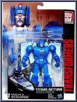 Fracas & Scourge from Transformers - Titans Return - Deluxe manufactured by Hasbro [Front]