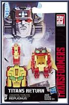 Repugnus from Transformers - Titans Return - Titanmasters manufactured by Hasbro [Front]