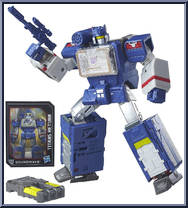 Soundblaster & Soundwave from Transformers - Titans Return - Leader manufactured by Hasbro [Loose]