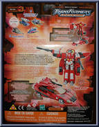 Swerve from Transformers - Universe - Deluxe Class manufactured by Hasbro [Back]