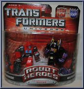 Ironhide / Kickback (G1 Series)  from Transformers - Universe 2008 - Robot Heroes manufactured by Hasbro [Front]