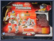 Leo Prime (Beast Wars Series)  from Transformers - Universe 2008 - Voyager Class manufactured by Hasbro [Back]