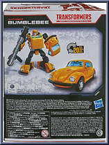 Bumblebee from Transformers - War for Cybertron Trilogy - Basic Series manufactured by Hasbro [Back]