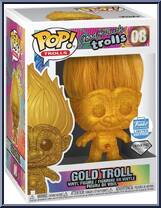 Gold Troll (Diamond) from Trolls - Good Luck Trolls Pop! manufactured by Funko [Front]