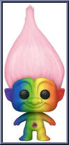 Pink Troll (Rainbow) Action Figure