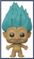 Teal Troll from Trolls - Good Luck Trolls Pop! manufactured by Funko [Loose]