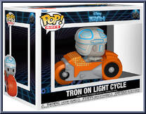 Tron on Light Cycle from Tron - Pop! Rides manufactured by Funko [Front]