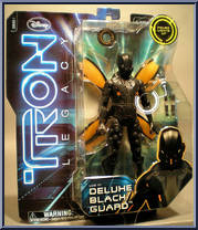 Black Guard from Tron Legacy - 8" Deluxe Scale manufactured by Spinmaster [Front]