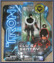 Clu's Sentry from Tron Legacy - 3 3/4" Scale - Series 1 manufactured by Spinmaster [Front]