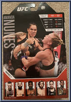 Amanda Nunes from UFC - Series 1 manufactured by Jazwares [Back]