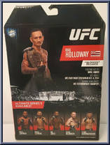 Max Holloway from UFC - 2020 Limited Edition manufactured by Jazwares [Back]