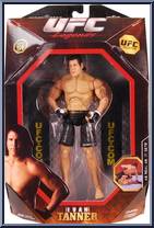 Evan Tanner from UFC - Ultimate Fighting Championship - Series 1 manufactured by Jakks Pacific [Front]