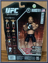 Houston Alexander from UFC - Ultimate Fighting Championship - Series 0 manufactured by Jakks Pacific [Back]