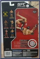 Nate Diaz from UFC - Ultimate Fighting Championship - Series 8 manufactured by Jakks Pacific [Back]