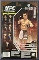 Rich Franklin from UFC - Ultimate Fighting Championship - Series 4 manufactured by Jakks Pacific [Back]