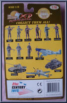 US Bar Gunner  from Ultimate Soldier - XD (Xtreme Detail) - World War II manufactured by 21st Century Toys [Back]