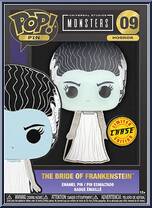Bride of Frankenstein (Glows in the Dark) (Chase) from Universal Monsters - Pop! Pins manufactured by Funko [Front]
