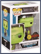 Frankenstein (Flower) (Glows in the Dark) from Universal Monsters - Pop! Vinyl Figures manufactured by Funko [Front]