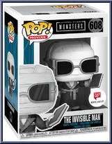 Invisible Man (Black & White) from Universal Monsters - Pop! Vinyl Figures manufactured by Funko [Front]