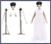 Bride of Frankenstein from Universal Monsters - Basic Series manufactured by Jada Toys [Loose]