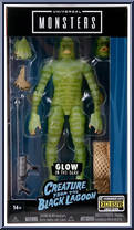 Creature from the Black Lagoon (Glow in the Dark) from Universal Monsters - Basic Series manufactured by Jada Toys [Front]