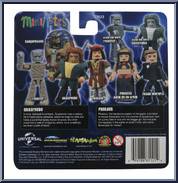 Quasimodo / Phoebus from Universal Monsters - Minimates - Toys R Us - Wave 3 manufactured by Diamond Select [Back]