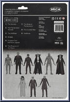 Invisible Man (Glow in the Dark) from Universal Monsters - Remco Cardbacks manufactured by Neca [Back]