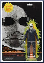 Invisible Man (Glow in the Dark) from Universal Monsters - Remco Cardbacks manufactured by Neca [Front]