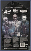 Mummy from Universal Studios Monsters - Silver Screen - Series 1 manufactured by Sideshow [Back]