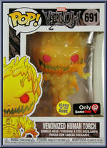 Human Torch (Venomized) (Glows in the Dark) from Venom - Pop! Vinyl Figures manufactured by Funko [Front]