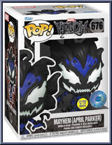 Mayhem (April Parker) (Glows In The Dark) from Venom - Pop! Vinyl Figures manufactured by Funko [Front]