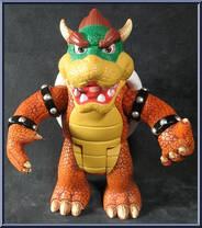 Bowser from Video Game Super Stars Presents - Mario Kart 64 manufactured by Toy Biz [Loose]