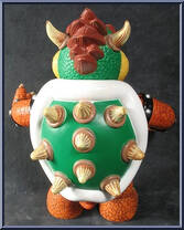 Bowser from Video Game Super Stars Presents - Mario Kart 64 manufactured by Toy Biz [Loose]