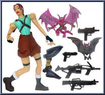 Lara Croft from Video Game Super Stars Presents - Tomb Raider manufactured by Toy Biz [Loose]