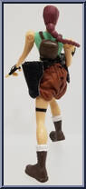 Lara Croft from Video Game Super Stars Presents - Tomb Raider manufactured by Toy Biz [Loose]